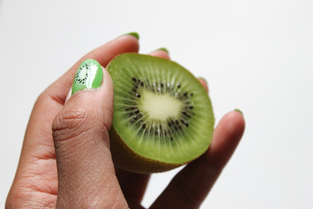 1. Kiwi Fruit Nail Art Design - wide 4